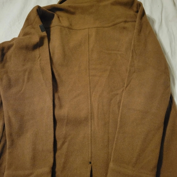 Smartwool  Anchor Line Wool Blend Snap Shacket Men's Size medium color Rust - Picture 5 of 11